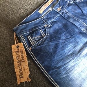 NWT Rock & Roll Relaxed Bootcut Jeans